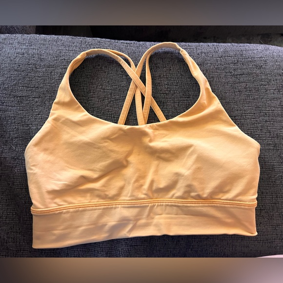 lululemon athletica Other - lululemon athletica Pastel Orange Sports Bra